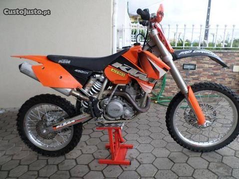 Ktm sx-f 450 de 2004, muito pouco uso