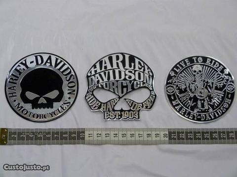Harley-Davidson Stickers Metálicos varios temas