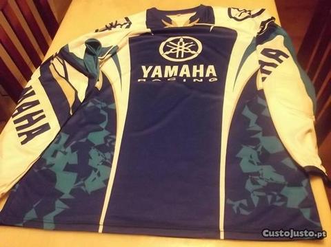 Camisolas Motocross Yamaha