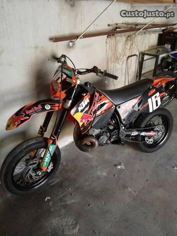 Ktm 250 2tempos supermotard matriculada