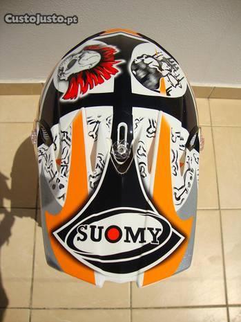 Capacete SUOMY - novo - topo gama - motocross
