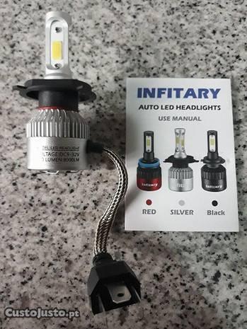 Lâmpada Led H4 6000k/6500k 8000Lms NOVA!