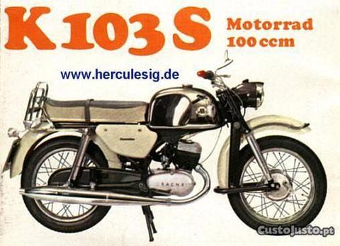 Peças para Hercules k103 s k 103 125 motor sachs