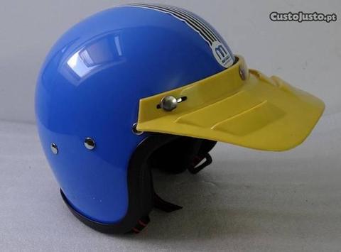 Capacete Astronauta Motasis c/ Pala de Cross AZ-AM