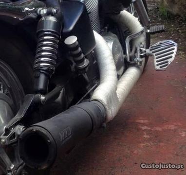 Linha de escape completa Honda Shadow