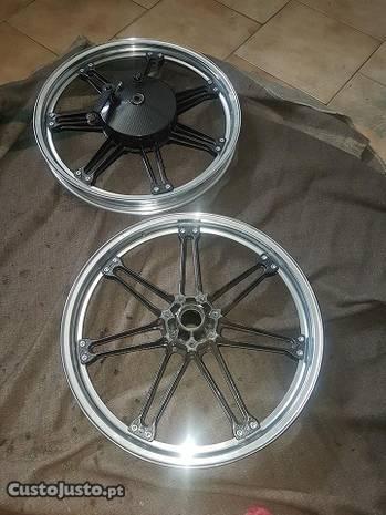 Jantes especiais sachs (aquapainting carbono)