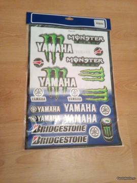 Kit autocolantes Yamaha / Monster Energy