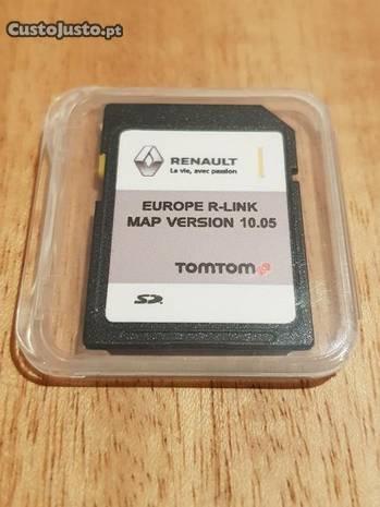 Renault Cartão SD GPS TomTom R-link Europa - 2019