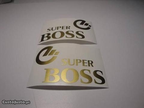 Autocolantes Casal Boss e Super Boss