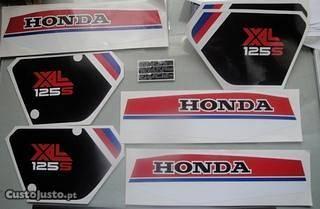 autocolantes Honda XL 125 S vintage