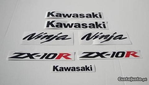 Autocolantes Kawasaki ZX9 ZX10 ZX12R