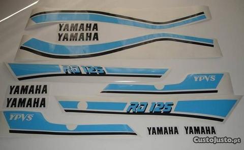 Autocolantes yamaha rd rz 125 ypvs stickers