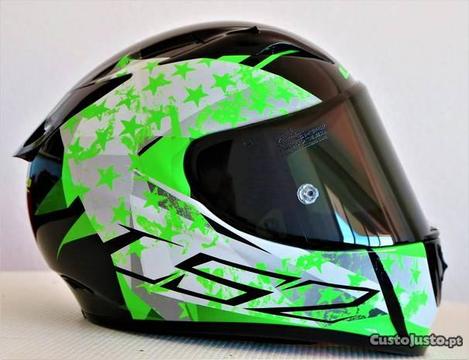 Capacete NOVO Ls2 Arrow Carbono 45% Desconto M e L