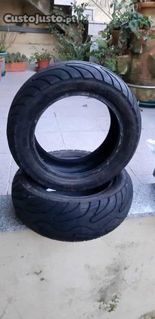 2 pneus para secador ou moto 4