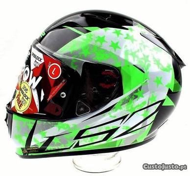 Capacete NOVO Ls2 Arrow Carbono 45% Desconto M e L