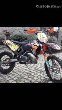 Ktm exc 2t 300cc matriculada impecável