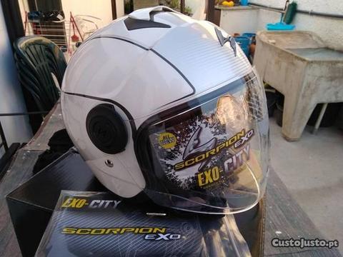 Capacete Jet SCORPION Exo City Wind