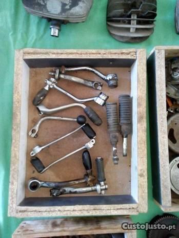 Pedais velocidades e kiks motores casal , sachs