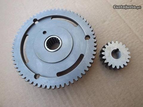 Cremalheira Embraiagem SACHS Dentes Direitos