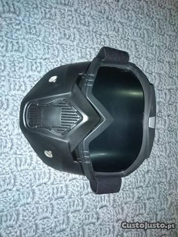 Máscara idêntica Shark Raw