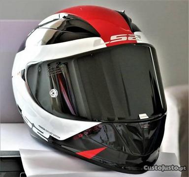 Capacete NOVO Ls2 Arrow Carbono/Kev 38% Desc S-M-L