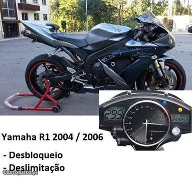 Yamaha R1 2004 / 2006 Reogramação Deslimitação